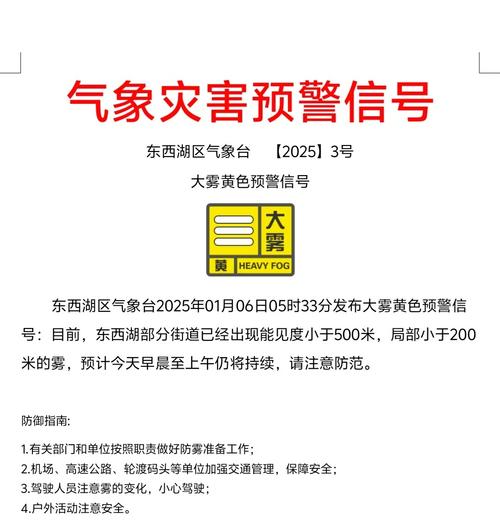 陕西省扶风县发布大雾黄色预警_3