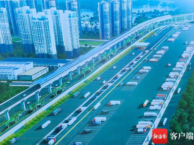 3.5万吨海南最大铁路跨线桥成功转体 “二线口岸”专用通道项目预计年底全线通车