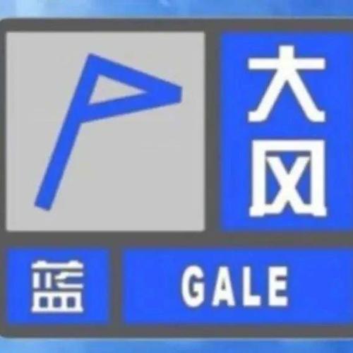甘肃省张掖市发布大风蓝色预警_1