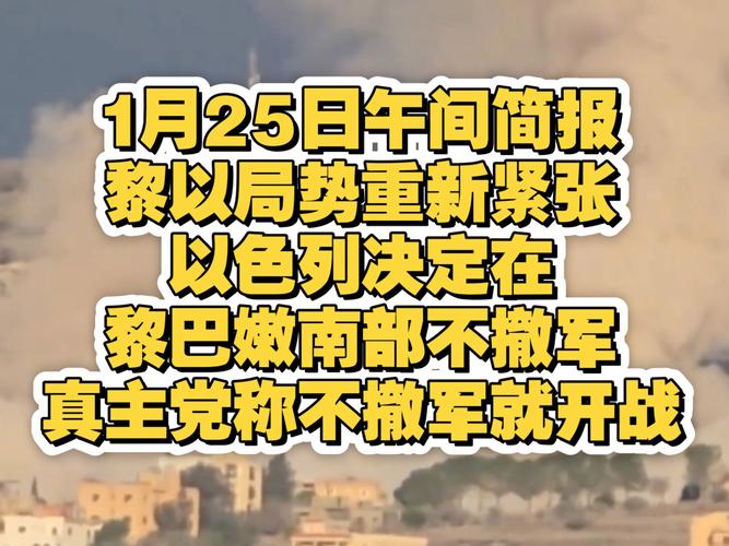 约旦黎巴嫩两国外长就黎南部局势问题通电话