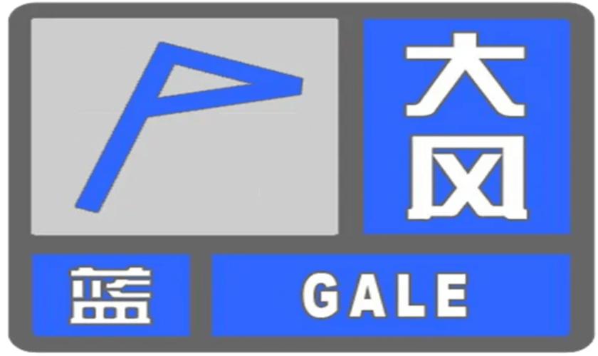 湖北省江夏区发布大风蓝色预警_4