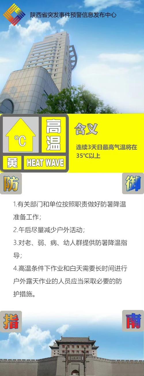 陕西省潼关县发布雷雨大风黄色预警_1