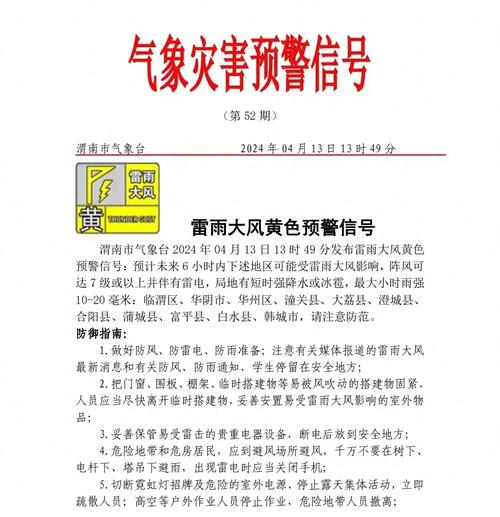 辽宁省大石桥市发布大风黄色预警_1