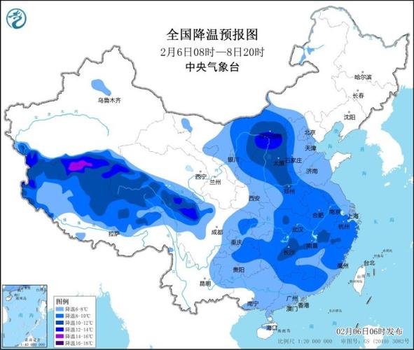 江苏省东海县发布寒潮蓝色预警