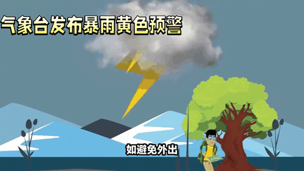 新疆维吾尔自治区奇台县发布暴雨黄色预警