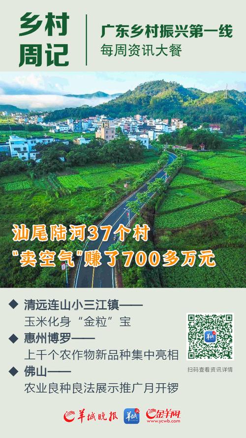 碳汇助力乡村振兴 河源54个村靠“卖空气”赚了1000万元