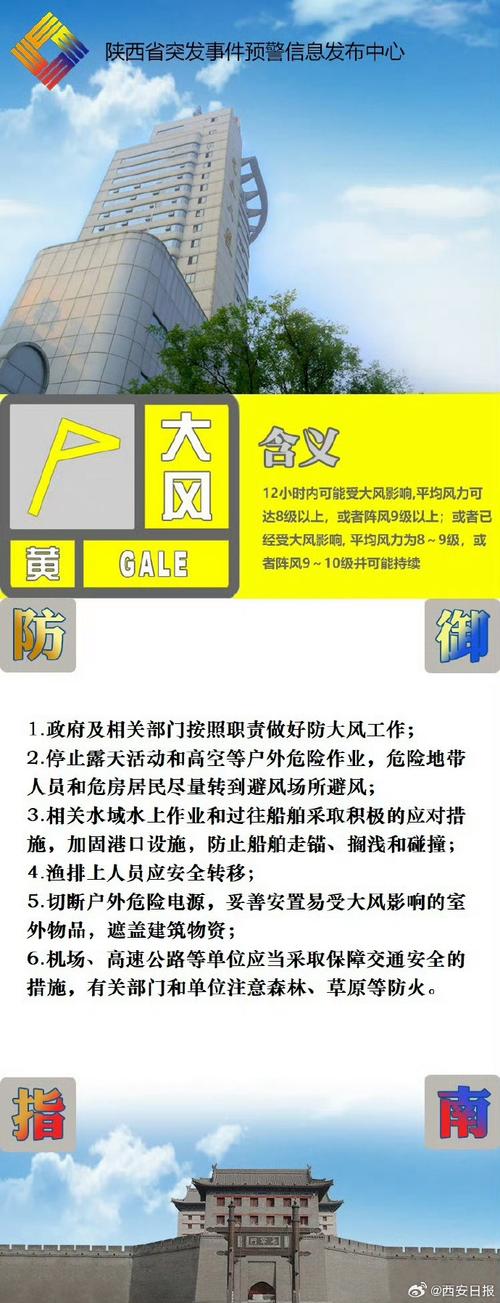 浙江省江山市发布大风黄色预警_3