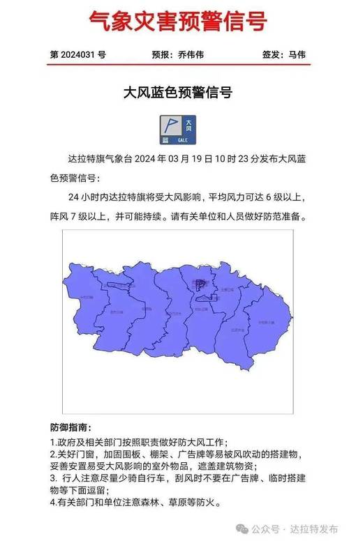 湖南省临湘市发布大风蓝色预警_3