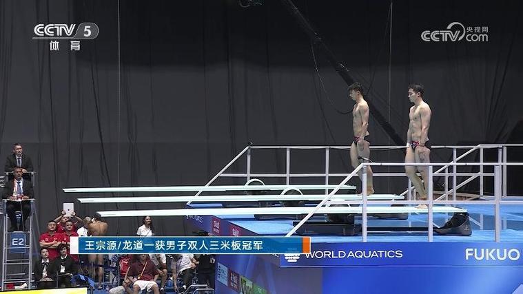 男子双人三米板,王宗源 龙道一夺冠中国队包揽跳水双人项目四金
